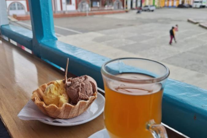 Tenemos una vista espectacular, para disfrutar de las delicias que ofrecemos junto a la paz de nuestro pueblito!